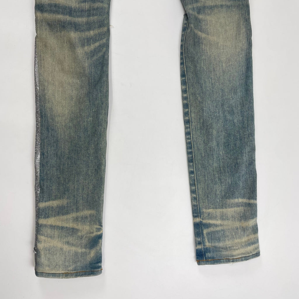 AMIRI / グリッターラメデニムパンツ 参考定価：150,000程度 SIZE:29