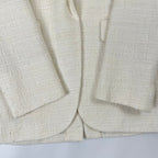 deres / シーンレスツイードジャケット 参考定価：45,000+tax SIZE：FREE