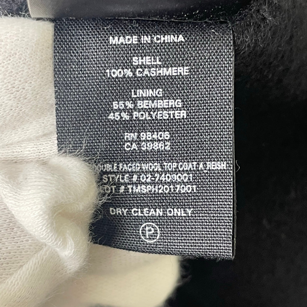 Theory / ピュアカシミヤ ダブルフェイスコート 参考定価：168,000+tax SIZE:XXS(M-L程度)