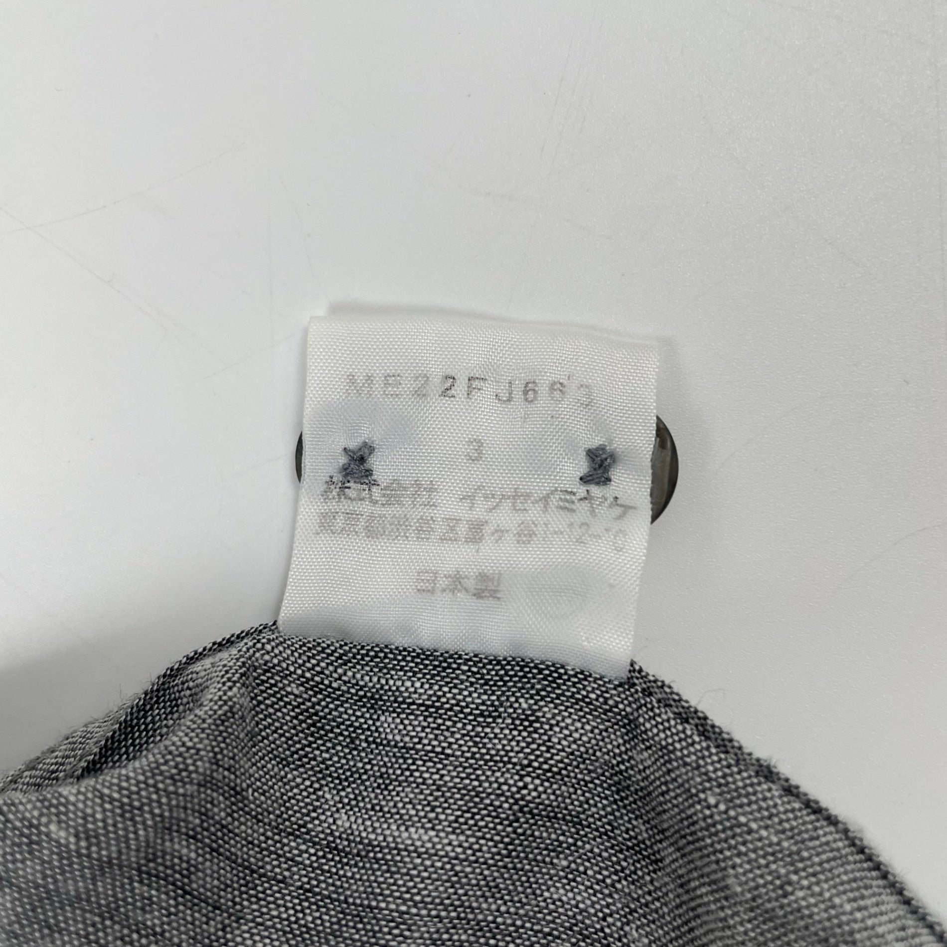 ISSEY MIYAKE MEN / 02SS リネンオープンカラーシャツ 滝沢直己期 SIZE:3