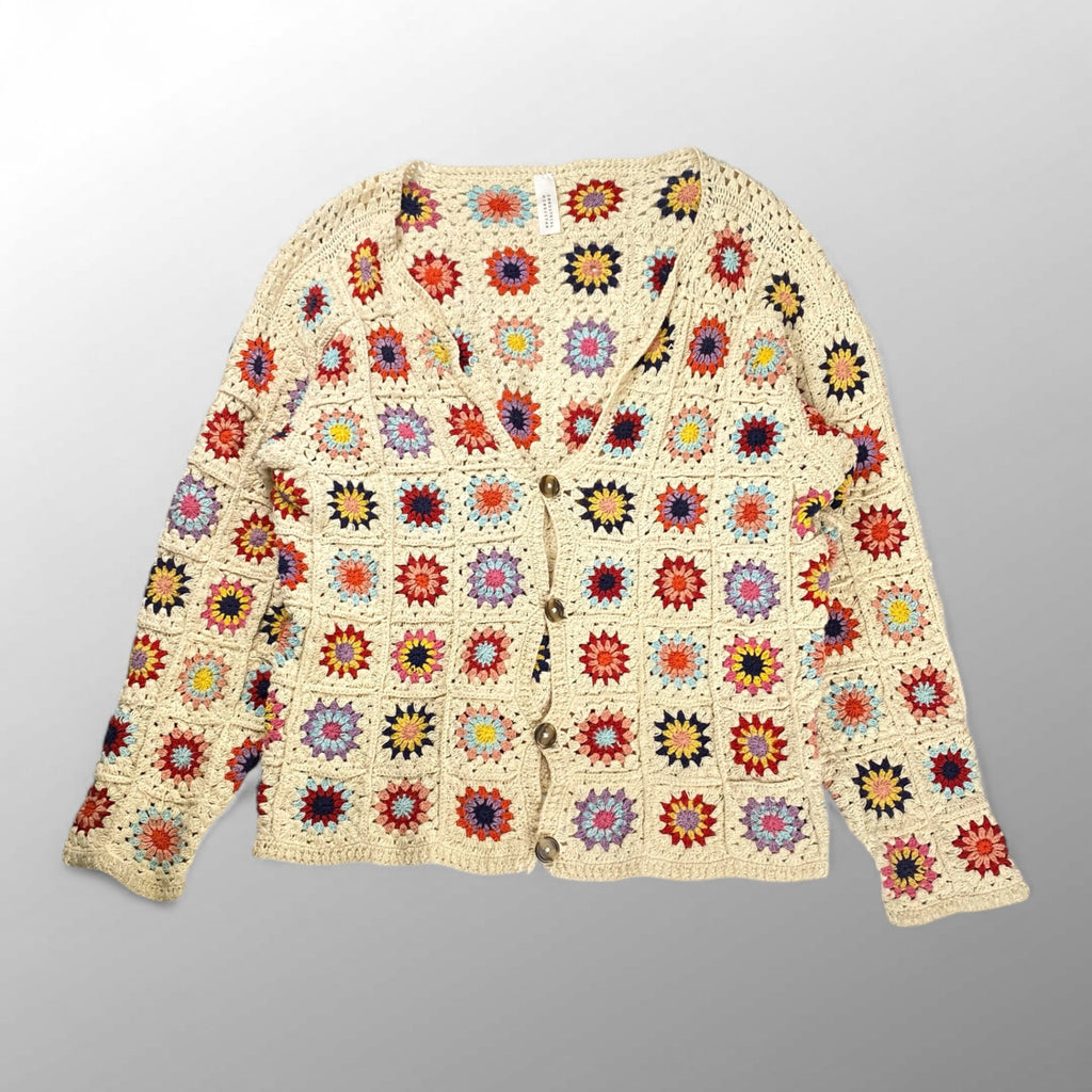 Niche. ニッチ / INDUSTRIAL HINDUSTAN CROCHET CARDIGAN クロシェ カーディガン 参考定価：38,000+tax SIZE:FREE