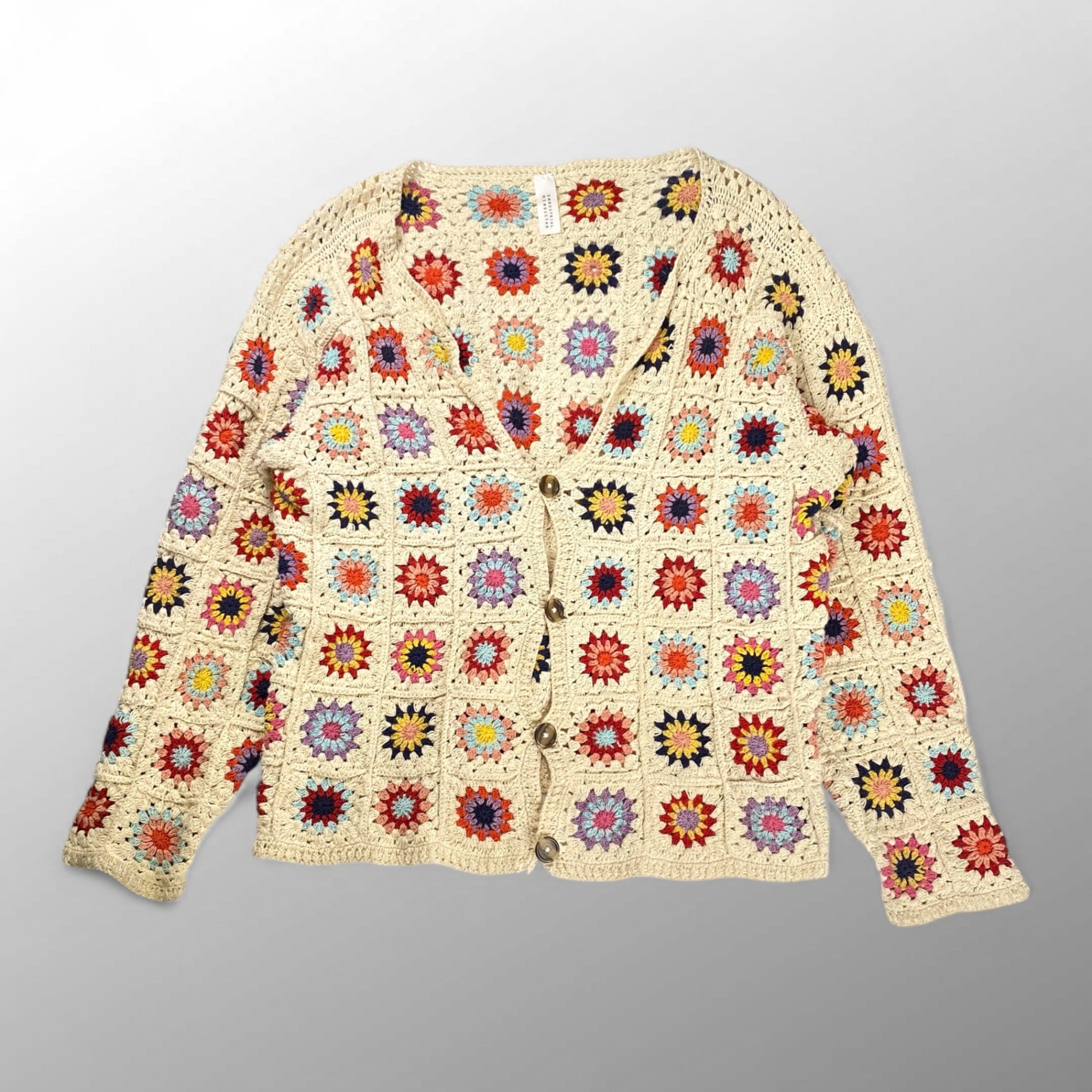 Niche. ニッチ / INDUSTRIAL HINDUSTAN CROCHET CARDIGAN クロシェ カーディガン 参考定価：38,000+tax SIZE:FREE