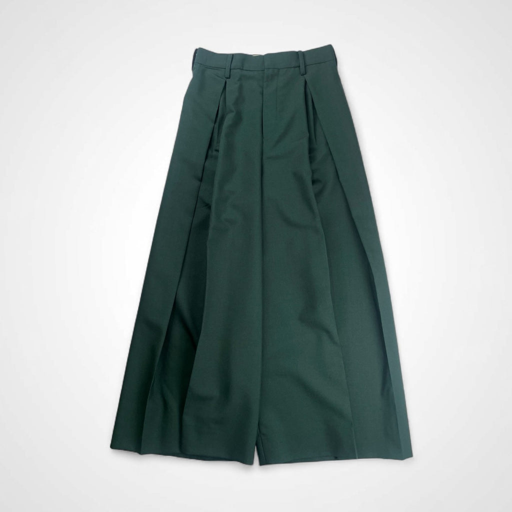 beautiful people ビューティフル ピープル / tropical wool mohair three tuck widepants 参考定価：41,000+tax SIZE：34