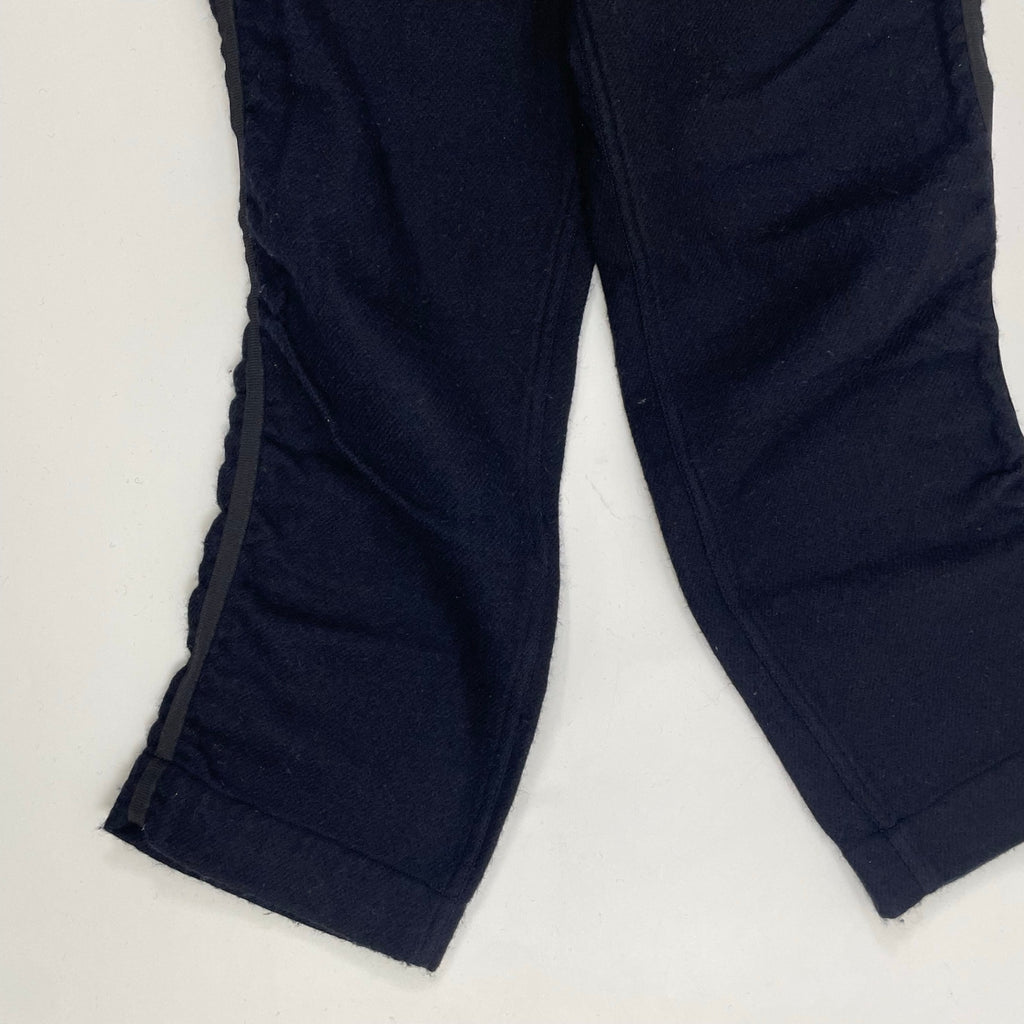 sacai サカイ / ウールツイードスラックス バナナスラックス 11AW ネイビー 参考定価：43,000+tax SIZE:1