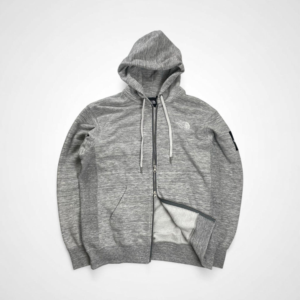 THE NORTH FACE ザ ノースフェイス / SQUARE LOGO FULLZIP ジップアップ パーカー ロゴ 参考定価：13,000+tax SIZE:S