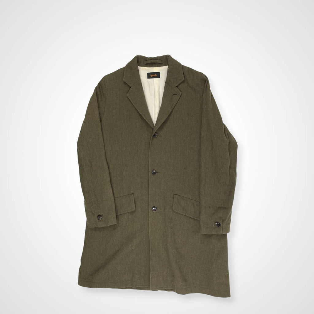 chimala チマラ / NY コットンウールツイードコート 参考定価：55,000程度 SIZE：S