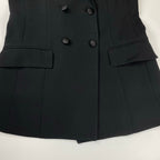 【美品】 DES PRES デプレ / ダブルクロス ダブルブレストジレ 参考定価：36,000+tax SIZE:FREE