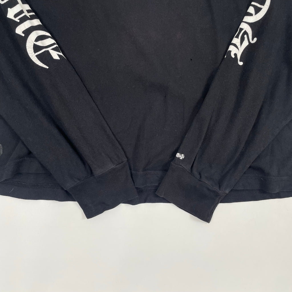 CHROME HEARTS / NECK LOGO ロングスリーブTシャツ 国内代理店付 SIZE:L
