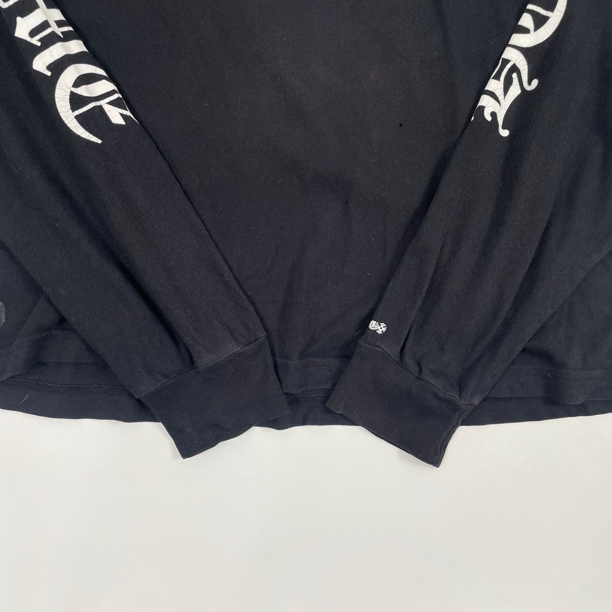 CHROME HEARTS / NECK LOGO ロングスリーブTシャツ 国内代理店付 SIZE:L