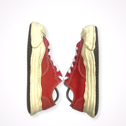 Maison MIHARA YASUHIRO / HANK VL OG Sole Canvas Low-top Sneaker 参考定価：32,000+tax SIZE:43