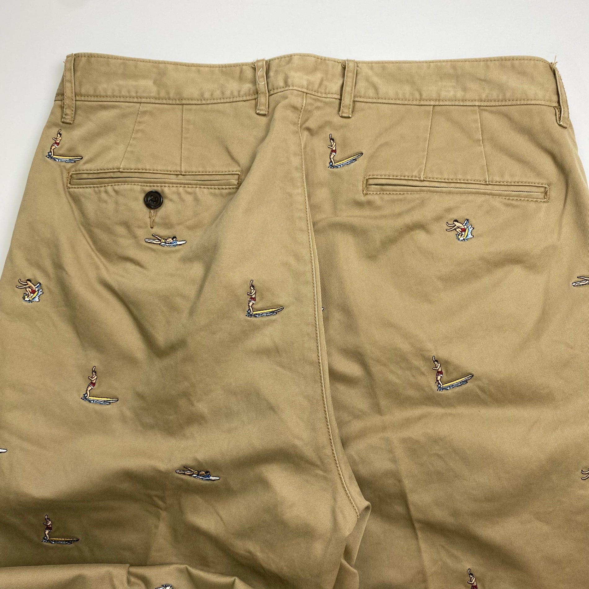 J CREW × BEAMS PLUS ジェイクルー ビームスプラス / コラボ サーファー刺繍 チノパン 参考定価：32,000+tax SIZE:32