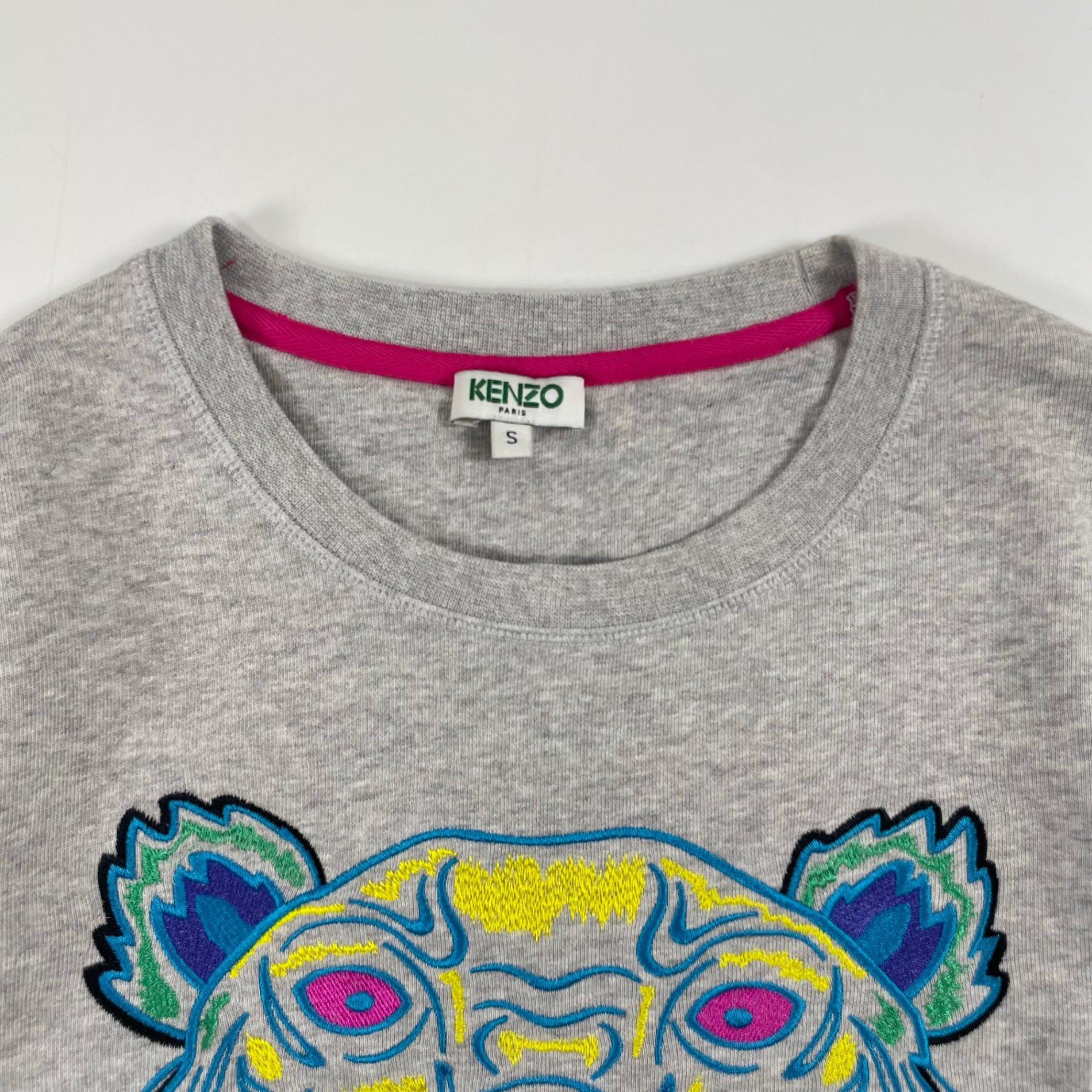 KENZO paris / タイガー刺繍スウェット 参考定価：45,000程度 SIZE:S