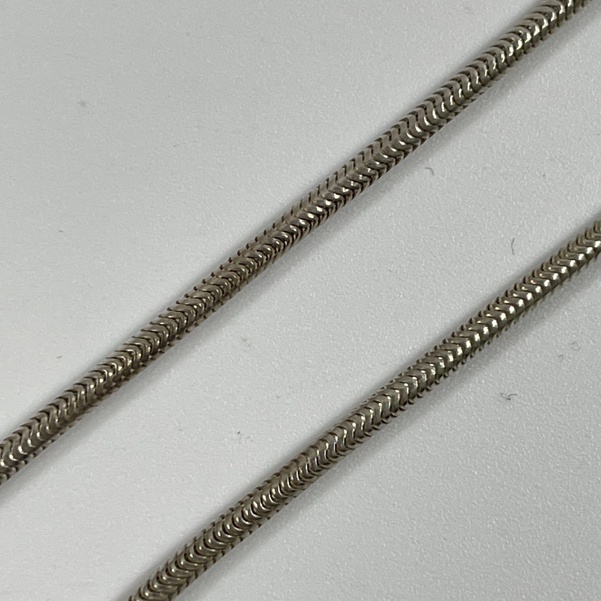 Tiffany & Co. ティファニー / ヴィンテージコイルハートネックレス スネークチェーン SV925 AU750