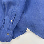 MAZZARELLI / リネンハンドフィニッシュシャツ 参考定価：40,000程度 SIZE:40