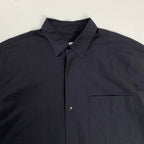 COMOLI コモリ / コモリショートスリーブシャツ ブラック 美品 R01-02008 SIZE:1