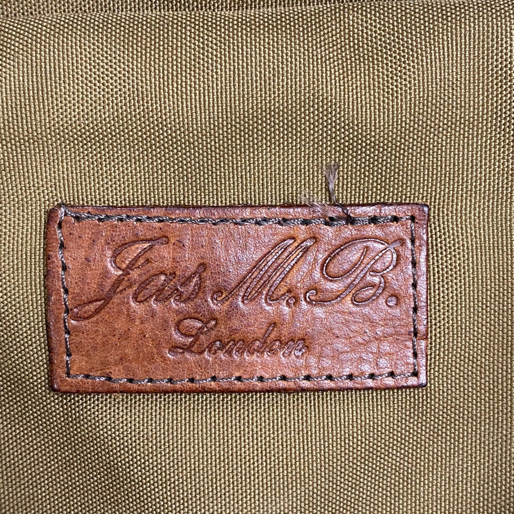 JAS M.B LONDON ジャスエムビー / レザー ハラコ ショルダーバッグ ハンドメイド 英国製