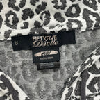 55 DIESEL ディーゼル / Y2Kレオパードロングパーカー SIZE：XS