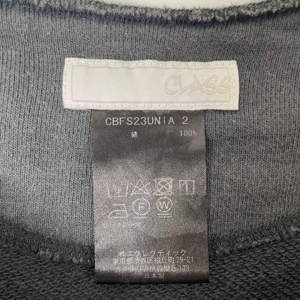 CLASS / 半袖ビッグスウェット 参考定価：28,000程度 SIZE：2