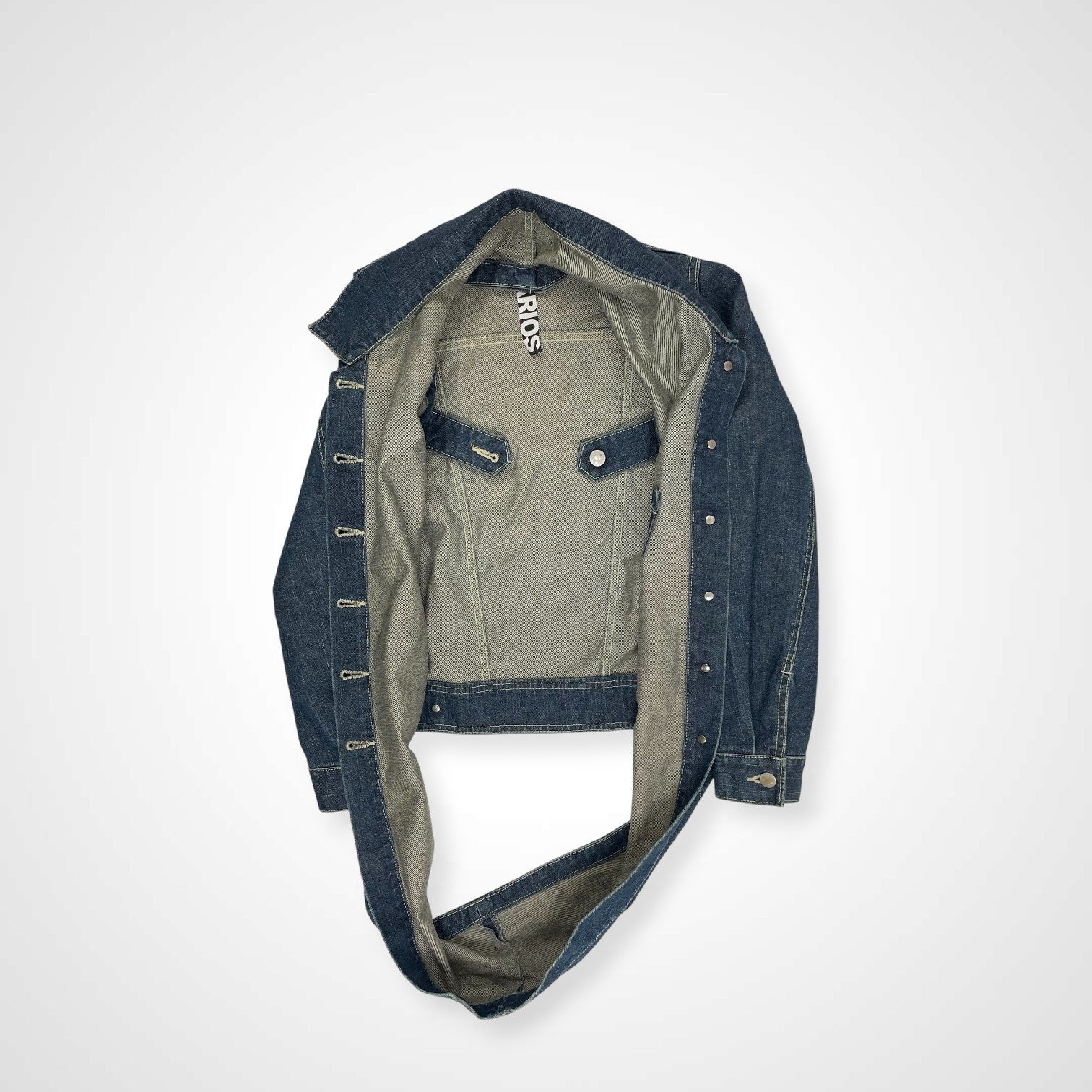 MARIOS マリオス / 変形デニムジャケット インディゴ 参考定価：55,000程度 SIZE:L