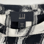 【極美品】 dunhill ダンヒル / GEAR ジャガード Tシャツ 総柄 Gear Short Sleeve T-Shirt 参考定価：60,000程度 SIZE:L