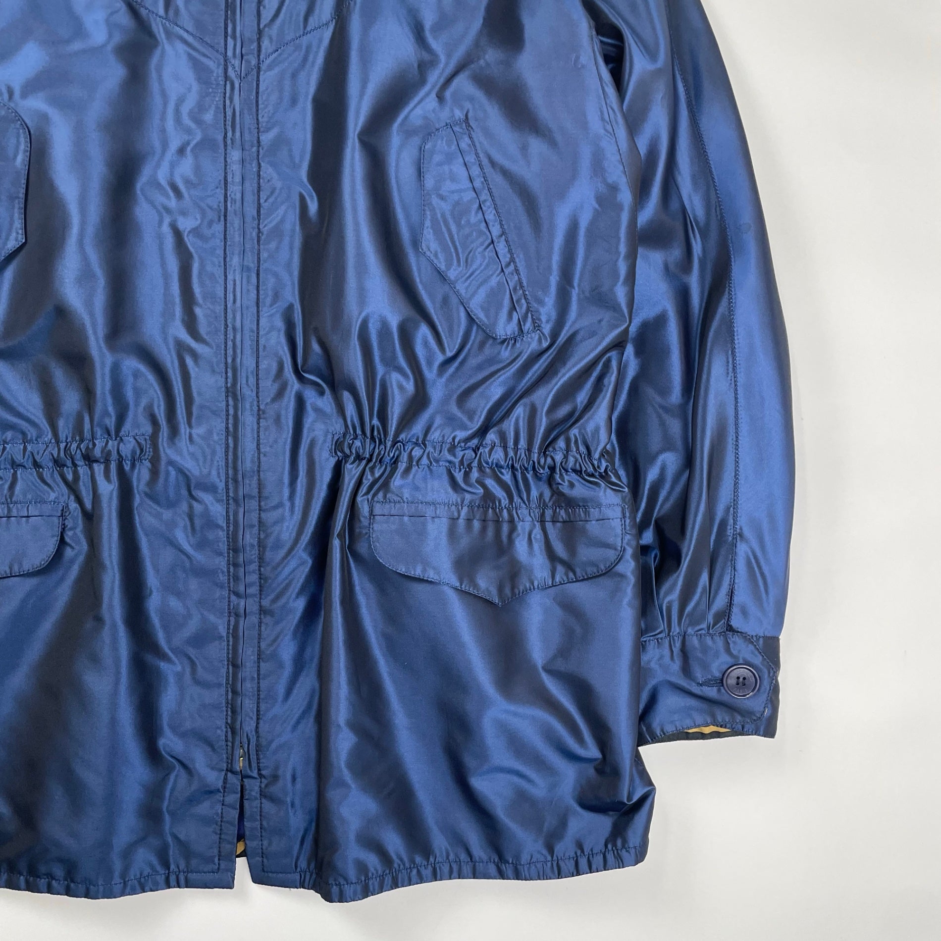 HERMES エルメス / VINTAGE ”COSMOS” シルクリバーシブルジャケット