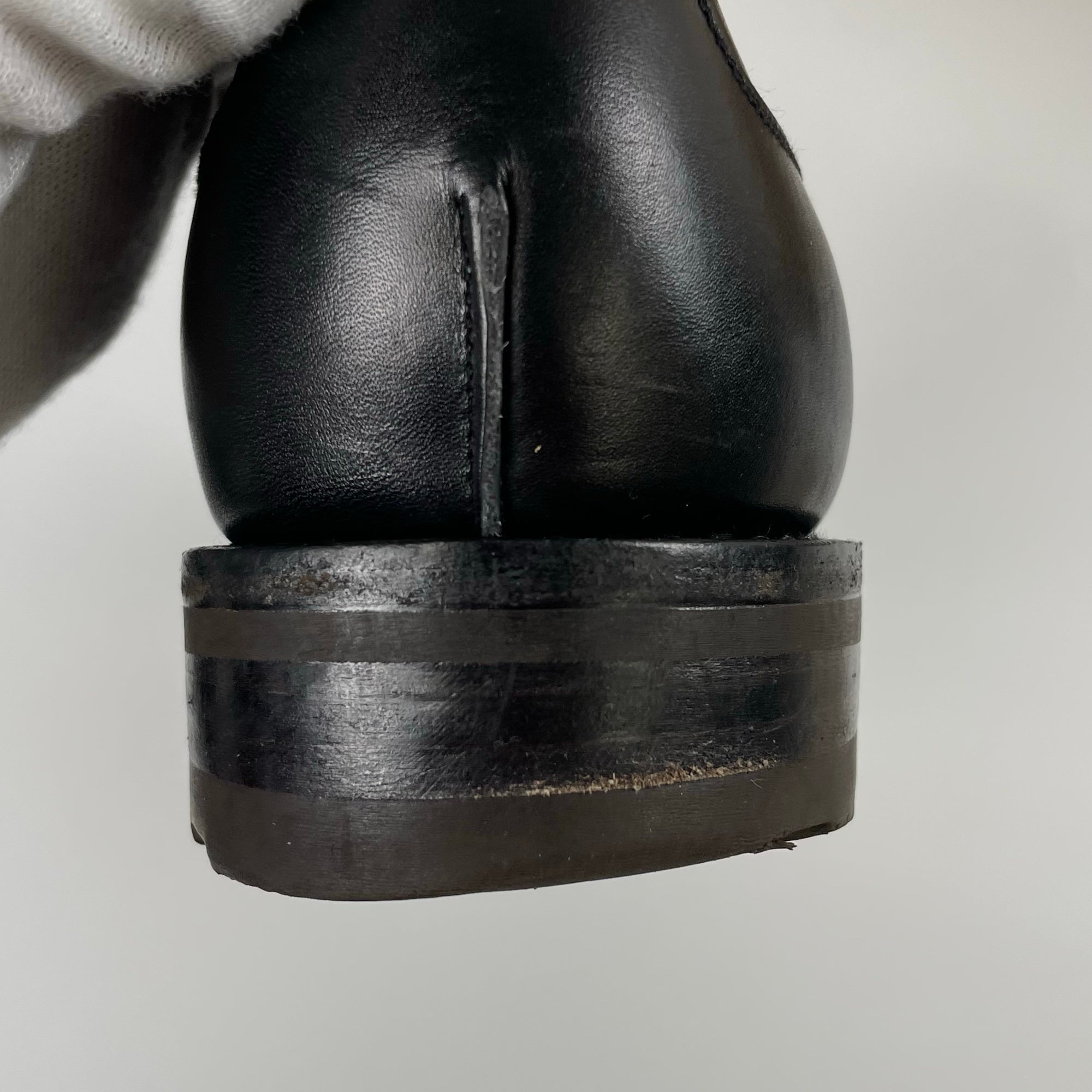 J.M.WESTON ジェイエムウエストン / 「GOLF」 DERBY SHOES ボックスカーフ ブラック 参考定価：160,000+tax SIZE：7/E(27cm程度)