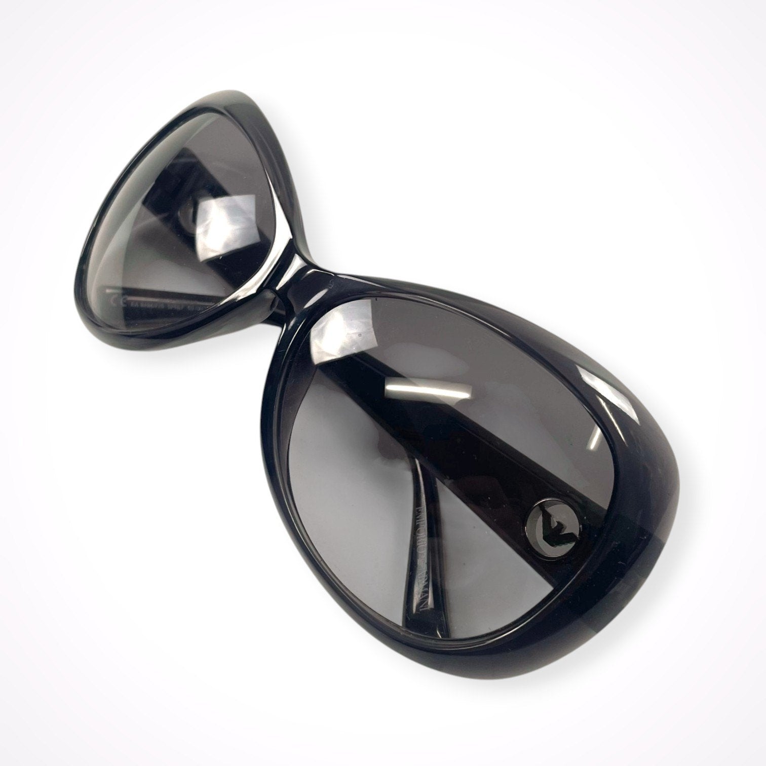 EMPORIO ARMANI / オーバルサングラス 参考定価：55,000程度 SIZE:60□14 130