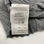 DEMYLEE デミリー / フレアスリーブ リブニット 参考定価：35,000程度 SIZE:S