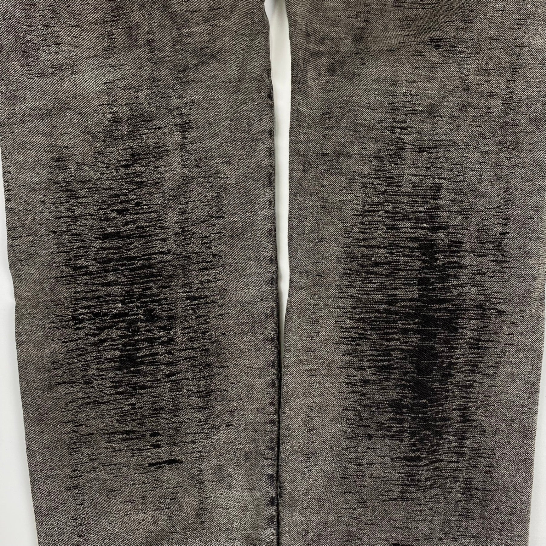 DIESEL ディーゼル / ヴィンテージ加工 ジャガード ジョグジーンズ Y2K 襤褸 SIZE：28
