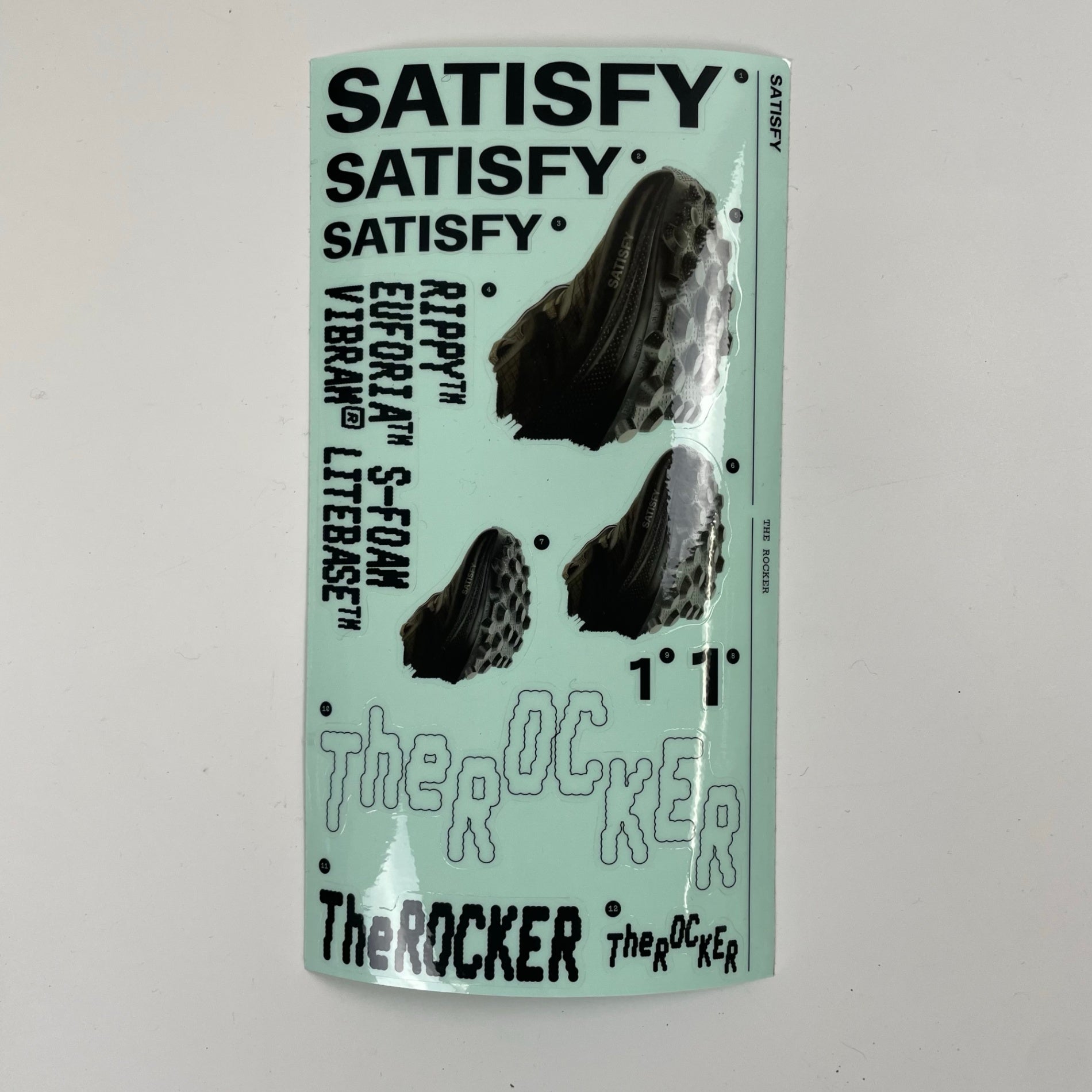 SATISFY / The ROCKER 箱付 極美品 参考定価：54,000+tax SIZE:26.5cm