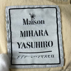 Maison MIHARA YASUHIRO / 再構築ドレープデニムスカート SIZE:36