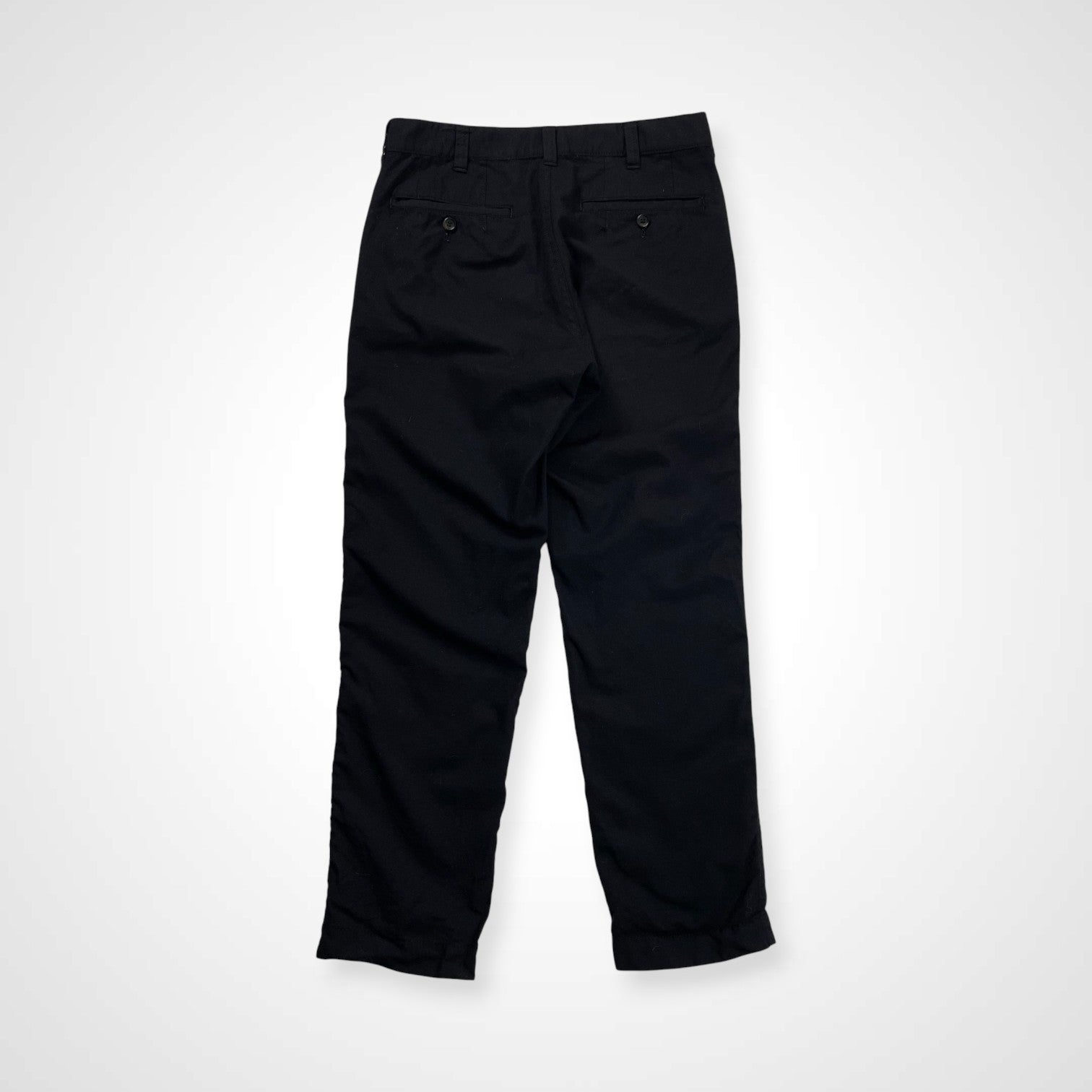 COMME des GARCONS HOMME コムデギャルソンオム / 16SS ウールトロピカルトラウザーズ ブラック HQ-P001 参考定価：40,000程度 SIZE:XS