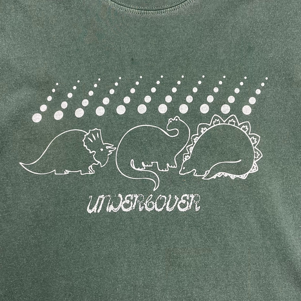 UNDERCOVER アンダーカバー / 02AW ダイナソーTEE 魔女期 グリーン SIZE：M