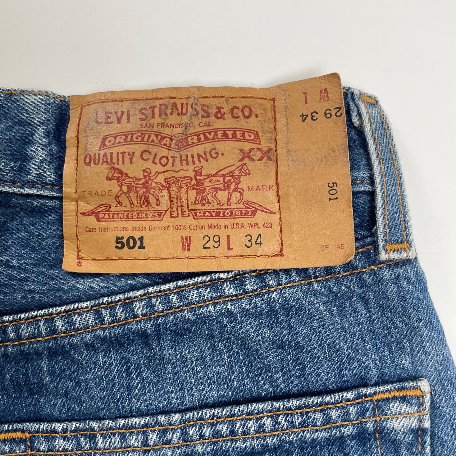 Levi's リーバイス / 501 リメイクデニムパンツ SIZE：W74(S)