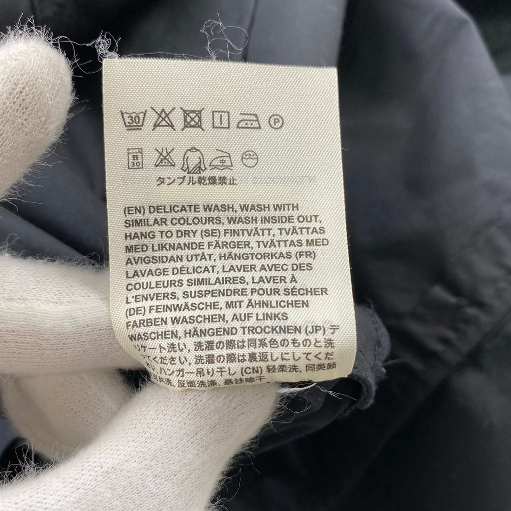 Acne Studios アクネ ストゥディオズ / ビッグシルエットシャツワンピース コットン100％ 金ボタン 参考定価：39,000+tax SIZE:34