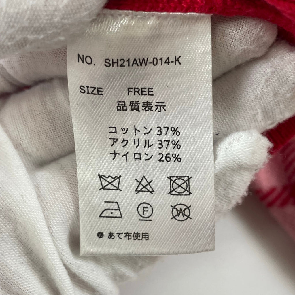 Dear Sisterhood / アンサンブルチェックカーデ 参考定価：15,000+tax SIZE：FREE