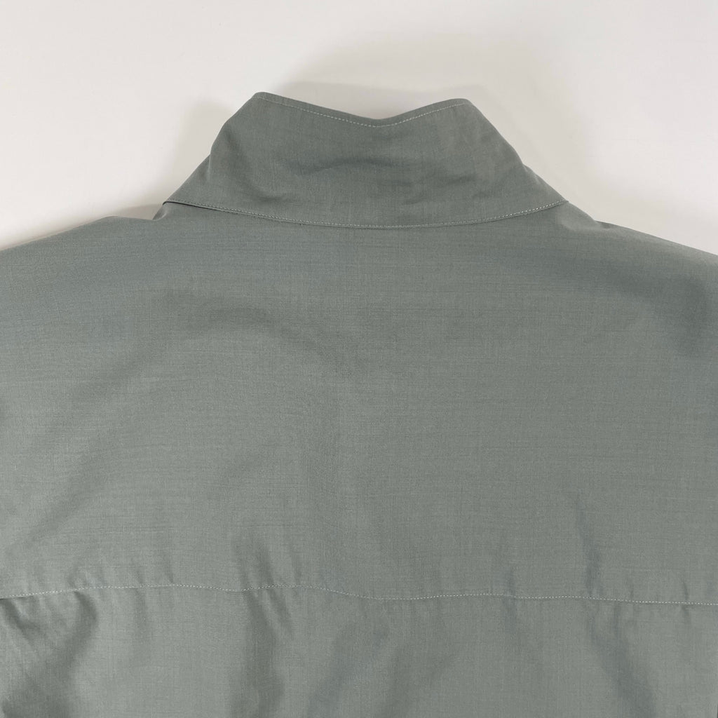 Graphpaper / Fine Wool Tropical Stand Collar Shirt 参考定価：28,000+tax SIZE:FREE