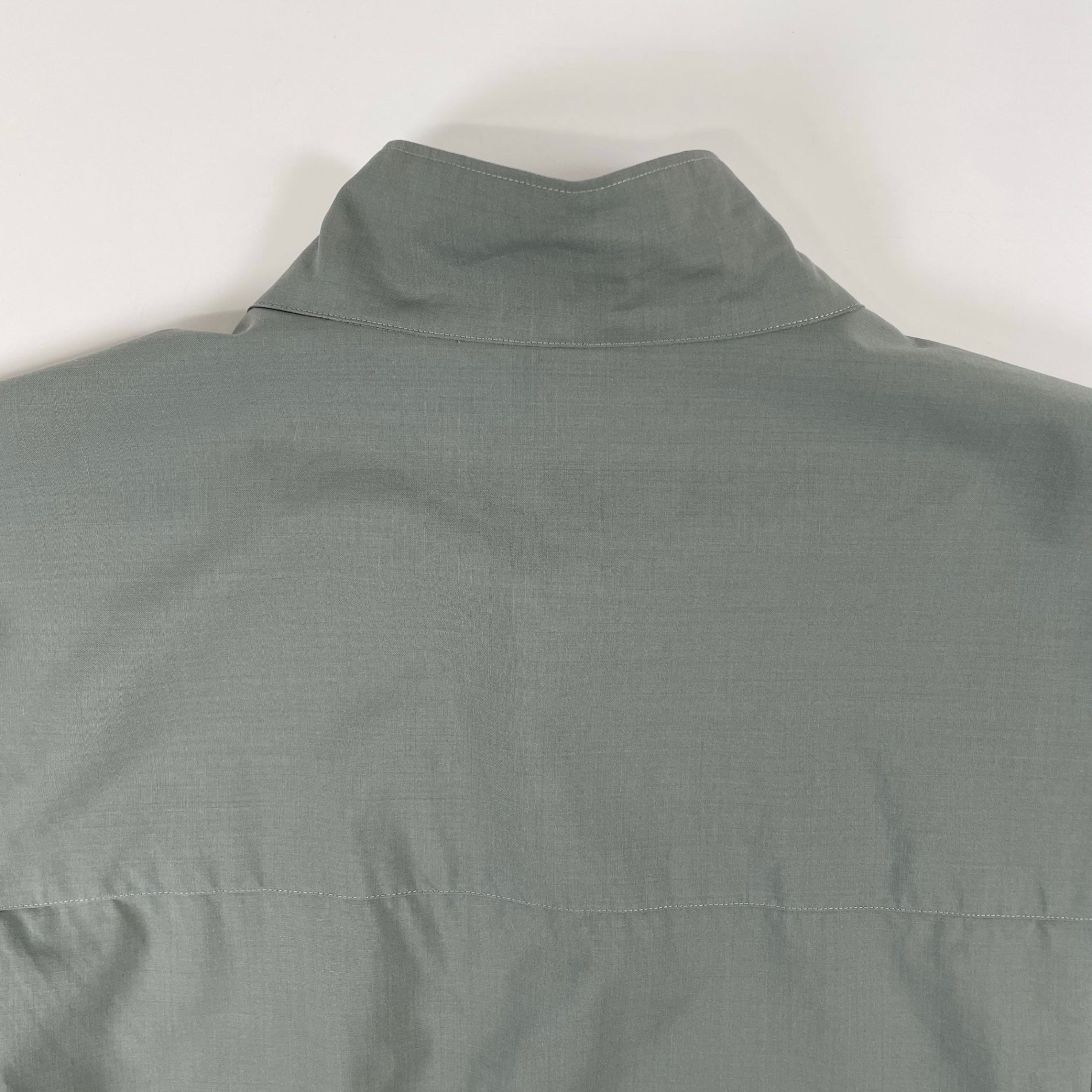 Graphpaper / Fine Wool Tropical Stand Collar Shirt 参考定価：28,000+tax SIZE:FREE