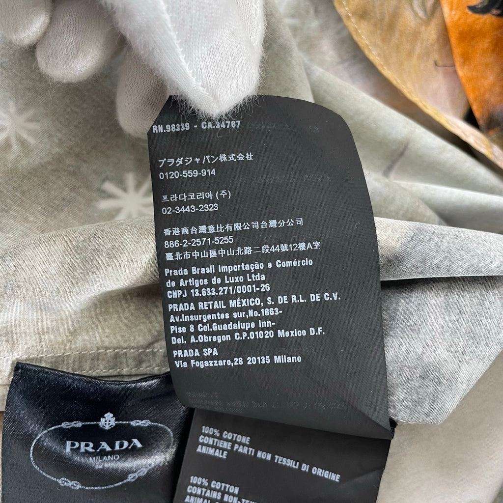 PRADA プラダ / IMPOSSIBLE TRUE LOVE SHIRT クリストフ・シュマン 16SS SIZE:46