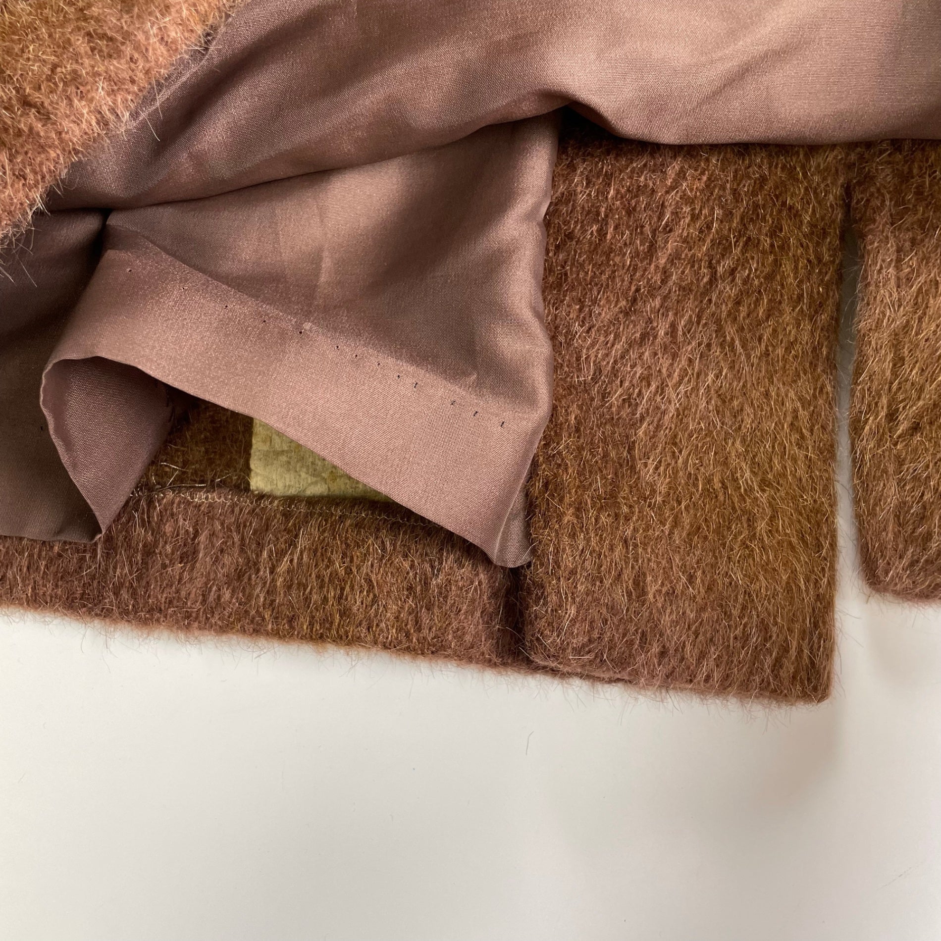 ENGLAND VINTAGE イギリス ヴィンテージ / mid60-early70s Pure Mohair Coat 美品 MADE IN ENGLAND SIZE：L程度