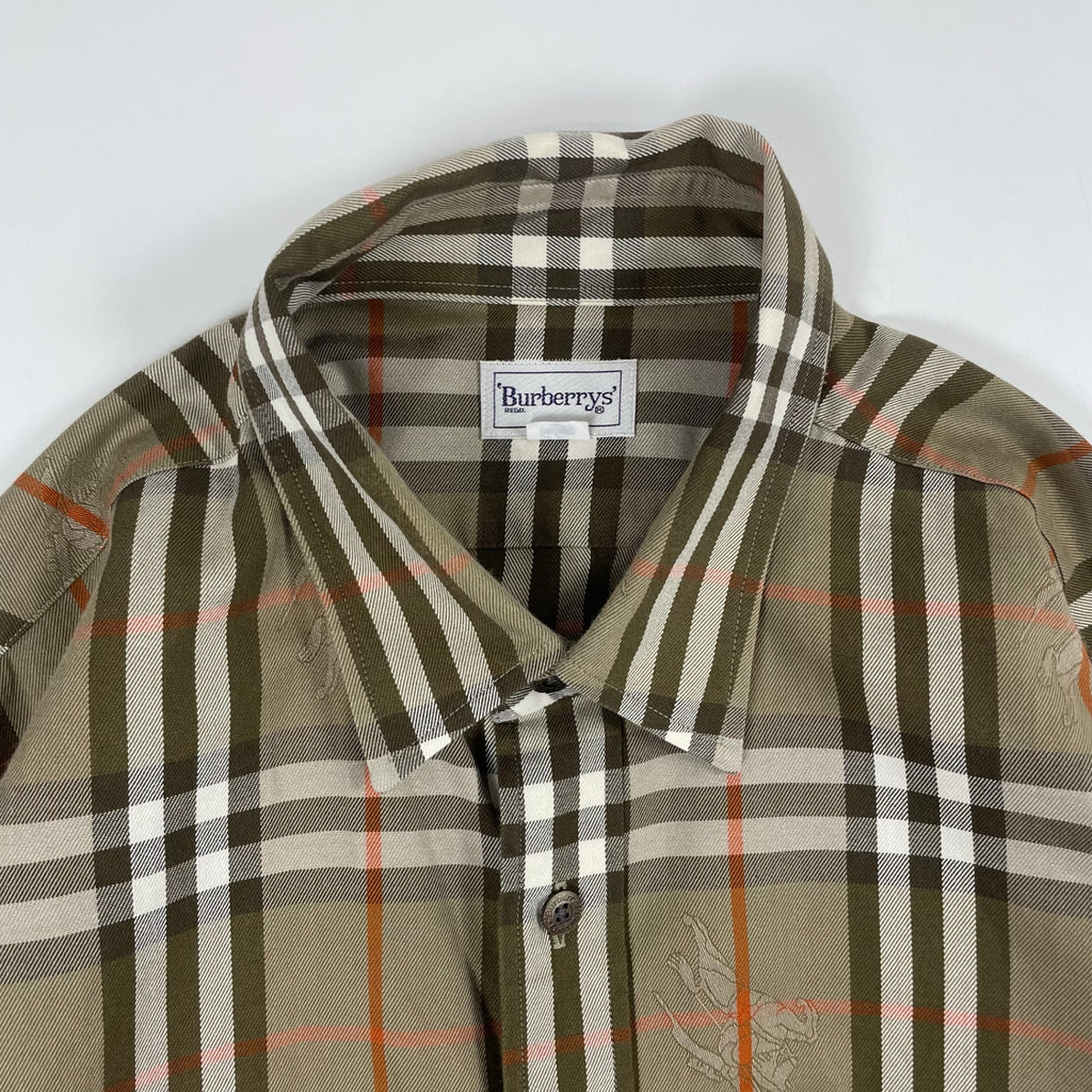 Burberry's / シャドーホースチェックシャツ SIZE:L