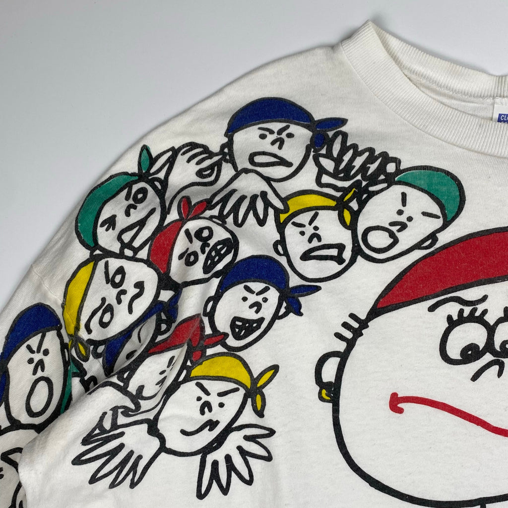 オールド FREEZE フリーズ / キャラクター プリント 半袖 Tシャツ NY USA製 SIZE：2XL