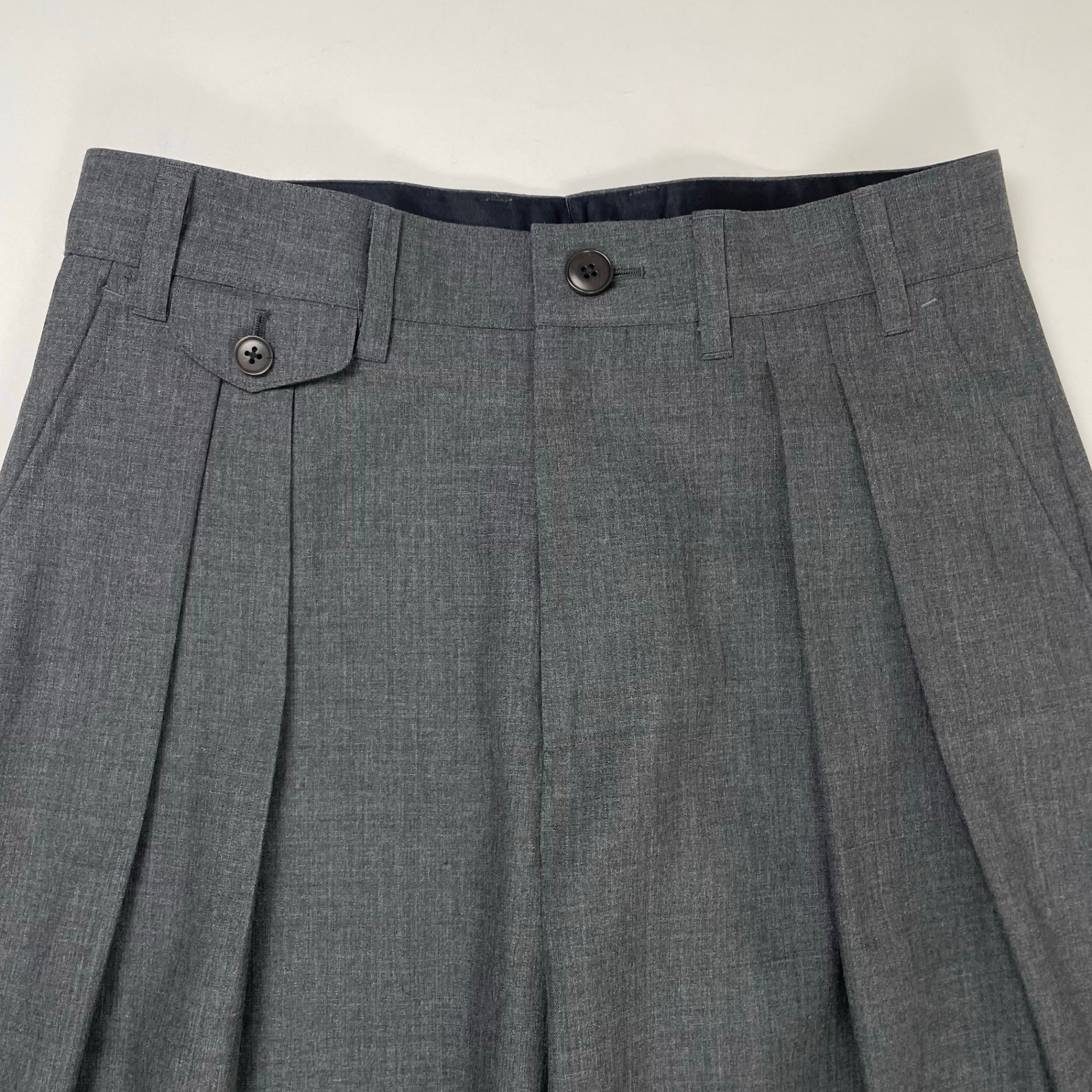 STUDIO NICHOLSON × BEAMS PLUS / 別注 ALVY DOUBLE PLEAT 参考定価：52,000+tax SIZE:S