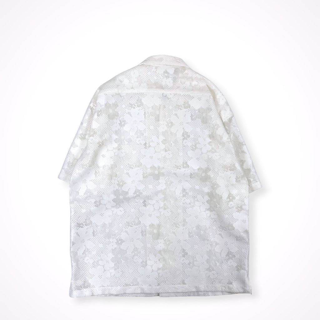 monkey time / FLOWER RUSSELL LACE SHIRT 参考定価：14,500+tax SIZE:M