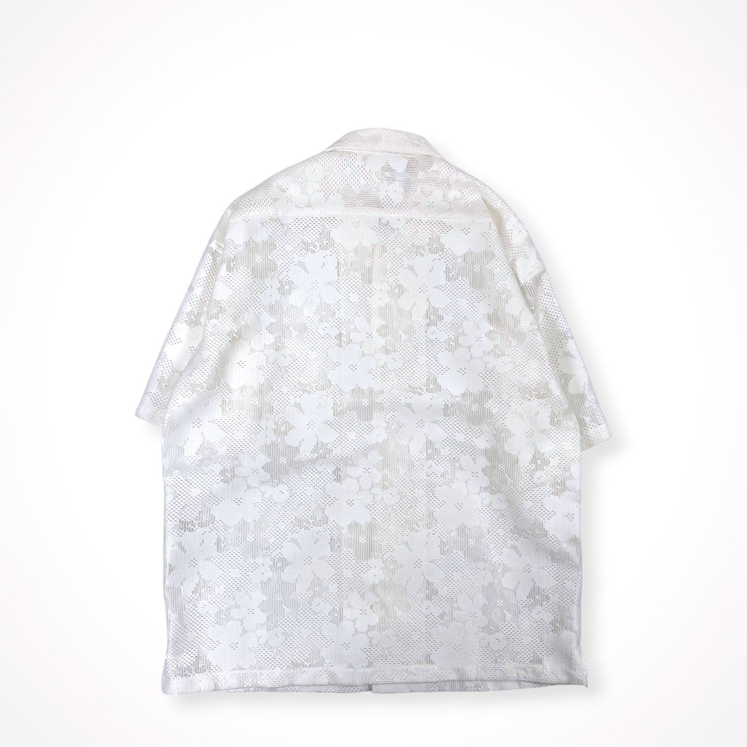 monkey time / FLOWER RUSSELL LACE SHIRT 参考定価：14,500+tax SIZE:M