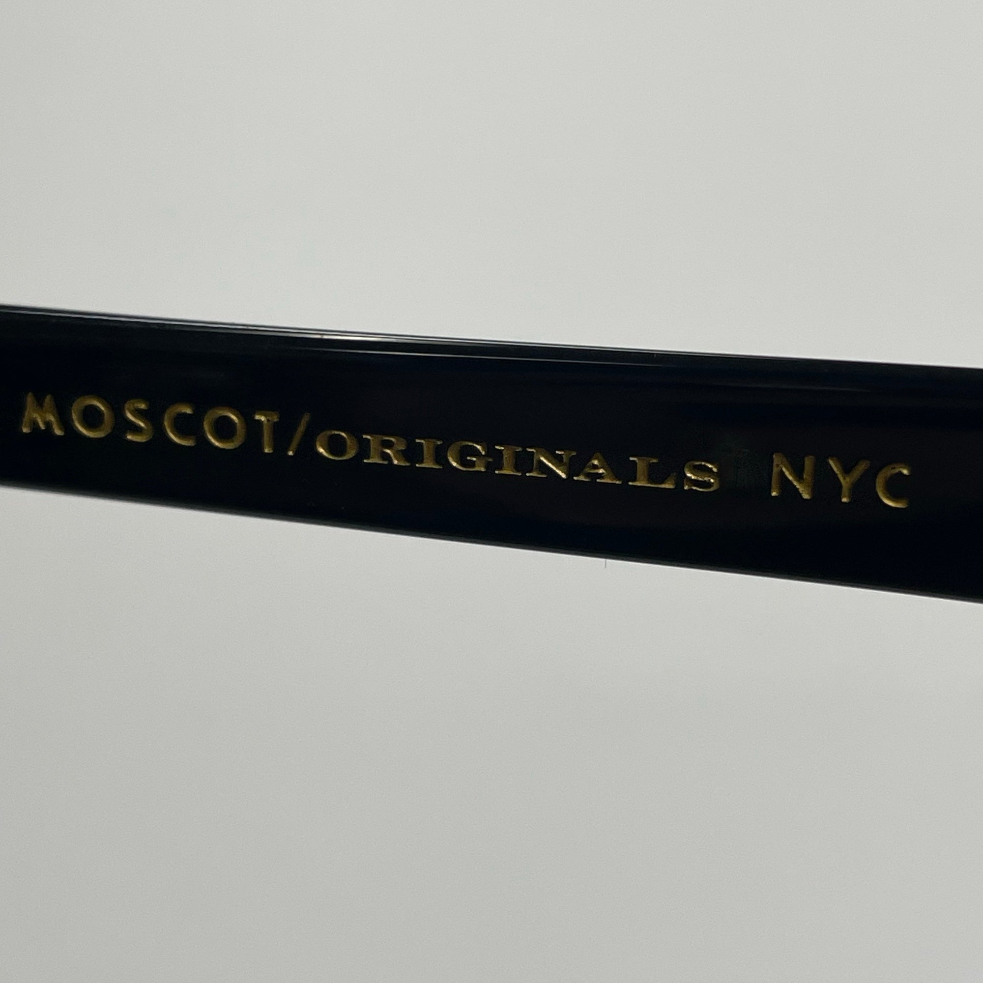 MOSCOT モスコット / DAHVEN 眼鏡 度なしクリアレンズ ケース・袋付 参考定価：45,000+tax SIZE:47□24-151