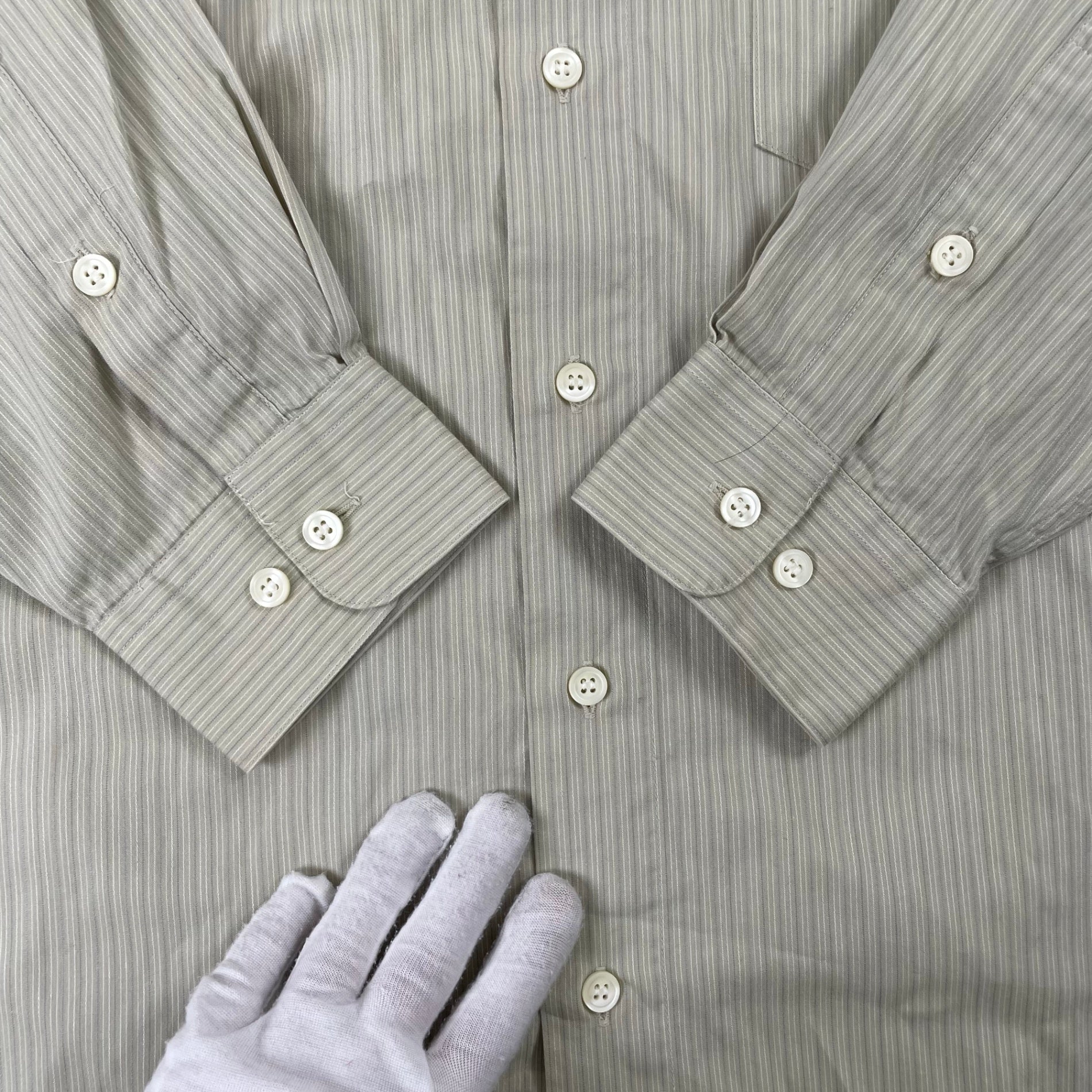 ISSEY MIYAKE im product / 90s ヴィンテージバンドカラーシャツ SIZE