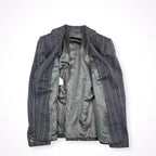 EMPORIO ARMANI / ストライプセットアップスーツ 参考定価：180,000程度 SIZE：42