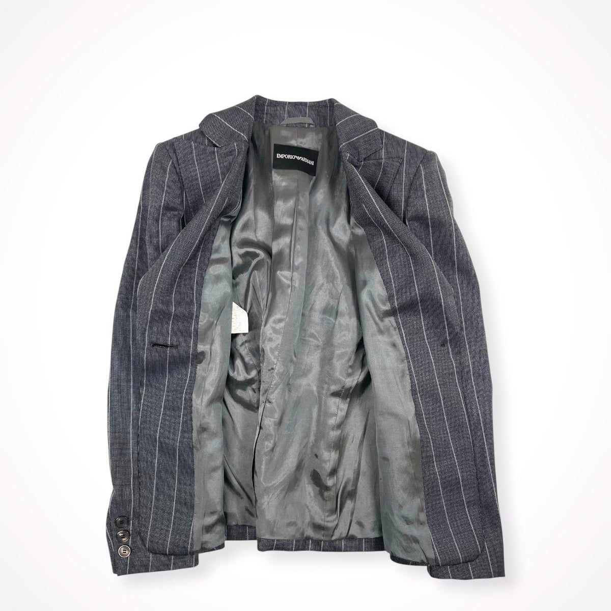 EMPORIO ARMANI / ストライプセットアップスーツ 参考定価：180,000程度 SIZE：42