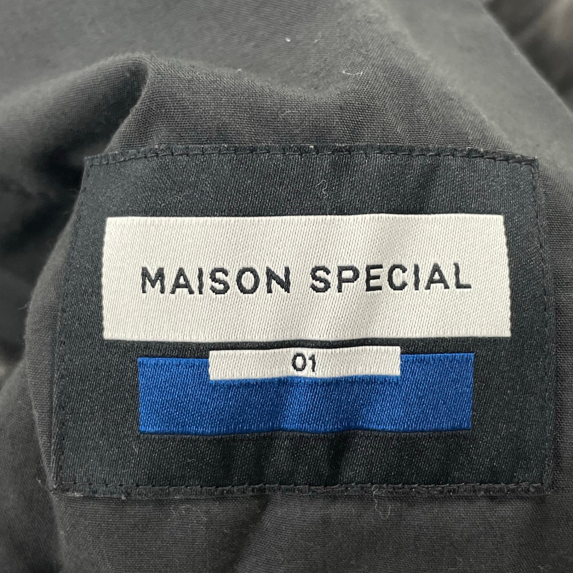 MAISON SPECIAL / プロテインレザー2タックサルエルパンツ 参考定価：23,000+tax SIZE:01